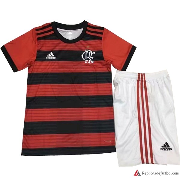 Camiseta Flamengo Primera equipación Niños 2018-2019 Rojo